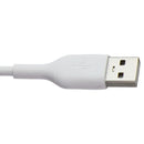 Belkin Dual USB-A Wall Charger (24W) + USB-A to USB-C Cable - White