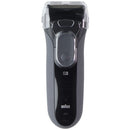 Braun Series 3 ProSkin with Charging Station - 3-Flex/MicroComb - Black (3050cc)