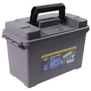 Bunkerhill Security - Multipurpose .50 Cal Ammo Box with Rubber Seal Lid - Gray