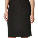 Calvin Klein Women's Straight Fit Suit Skirt - Size 12 Regular - Black