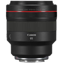 Canon Lens RF85mm F1.2 L USM with Lens Case and Lens Hood - Black