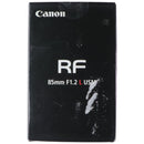 Canon Lens RF85mm F1.2 L USM with Lens Case and Lens Hood - Black