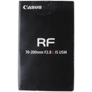 Canon RF 70-200mm F2.8 L is USM Lens - White (3792C002)