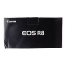 Canon EOS R8 Full-Frame Mirrorless Camera (Body Only) - Black