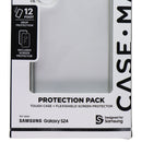 Case-Mate Protection Pack Case & Screen Protector for Galaxy S24 - Clear