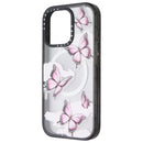 Casetify Impact Case for MagSafe for Apple iPhone 16 Pro - Pink Butterfly