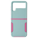 Case Brand Case for Samsung Galaxy Z Flip4 - Aqua / Pink