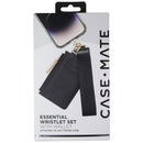 Case-Mate Essential Wristlet Set with Wallet for Any Phone Case - Black