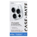 Case-Mate Twinkle Aluminum Ring HD Lens Protectors for iPhone 16 Pro/Pro Max