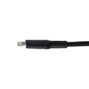 CELLCandy 10FT USB-A to Lightning 8-Pin Braided Charge & Sync Cable - Black