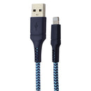 CELLCandy 10ft USB-A to Lightning 8-Pin Braided Charge & Sync Cable - Blue