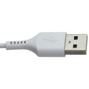CellHelmet Wall Charger (2.4A / 12W) and USB-A to 8-Pin Lightning (3-Ft) - White