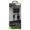 Cellet (4-Ft) Lightning 8-Pin to USB Charge/Sync Cable - Black (TCAPP8F1)