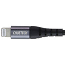Choetech (1.2M) Nylon Braided USB-C to 8-Pin Lightning Cable - Black (IP0039-BK)