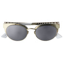 Christian Dior Diorama Mini Sunglasses - White/Gold