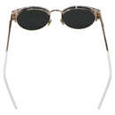 Christian Dior Diorama Mini Sunglasses - White/Gold