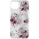 Coach Protective Hardshell Case for iPhone 14 Plus - Floral Purple Bundle