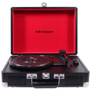 Crosley Cruiser Plus 3-Speed Bluetooth Record Player - Black/Red (CR8005F-BK)