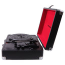 Crosley Cruiser Plus 3-Speed Bluetooth Record Player - Black/Red (CR8005F-BK)
