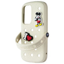 Crocs Case with Jibbitz Charms for Samsung Galaxy S25+ (Plus) - Beige