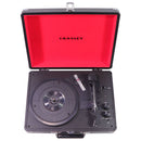 Crosley Cruiser Deluxe Portable Turntable with Built-In Bluetooth Speakers