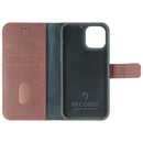 Decoded Detachable Wallet 2-in-1 Case for Apple iPhone 12 - Cinnamon Brown