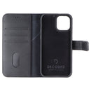 Decoded Detachable Wallet Case for Apple iPhone 12 / 12 Pro - Black
