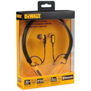DeWalt Jobsite Pro Wireless Bluetooth IPX6 Earphones - Black/Yellow