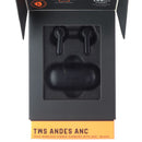 EFM - True Wireless Stereo Earbuds with ANC and Charging Case - Black