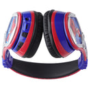 eKids Marvel Spider-Man Bluetooth Wireless Headphones for Kids - Red/Blue/Silver