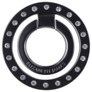 Elizabeth James Magnetic Ring Stand and Phone Grip - Gunmetal Crystal