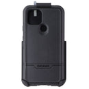 Encased Rebel Shield Case/Screen Protector/Holster for Google Pixel 5 - Black