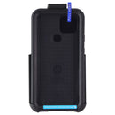 Encased Rebel Shield Case/Screen Protector/Holster for Google Pixel 5 - Black