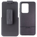 Encased Rebel Series Case & Holster for Samsung Galaxy S20 Ultra - Black