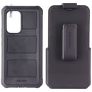 Encased Falcon Shield Case & Holster for Samsung Galaxy A53 5G - Black
