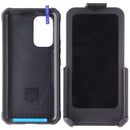 Encased Falcon Shield Case & Holster for Samsung Galaxy A53 5G - Black