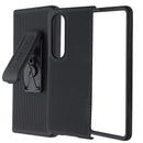 Encased Duraclip Series Case & Holster Clip for Samsung Galaxy Z Fold4 - Black
