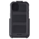 Encased Falcon Shield Case with Belt Clip Holster for Apple iPhone 13 - Black