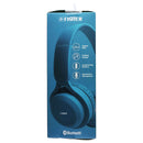 Fisher Vibez Wireless Folding Headphones with Built in Microphone - Blue