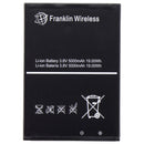 Franklin Wireless (5,000mAh) Li-ion Battery 3.8V (ICQ037NA) 19.00Wh