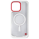 Gadget Guard G-Form Case for MagSafe for Apple iPhone 16 Pro Max - White / Red