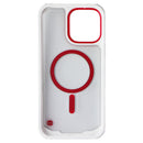 Gadget Guard G-Form Case for MagSafe for Apple iPhone 16 Pro Max - White / Red