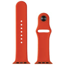 Generic Silicone Watch Band for Apple Watch 42/44/45/49mm - Orange / Small