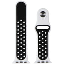 Generic Nike Sport Replacement Watch Band Pure Platinum/Black 38-41MM Small
