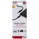 GE 3.5mm 12ft. AUX Audio Cable - Black