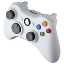 Generic Game Wireless Controller for Microsoft Xbox 360 S - White/Gray