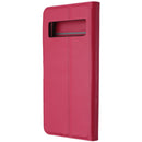 Generic Faux Leather Folio Case for Google Pixel 7 Pro - Red