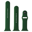 Generic Silicone Replacement Apple Watch Band 45mm Full Set - Clover Green