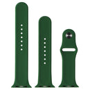 Generic Silicone Replacement Apple Watch Band 45mm Full Set - Clover Green