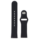 Generic Silicone Watch Band 22mm - Black / Large